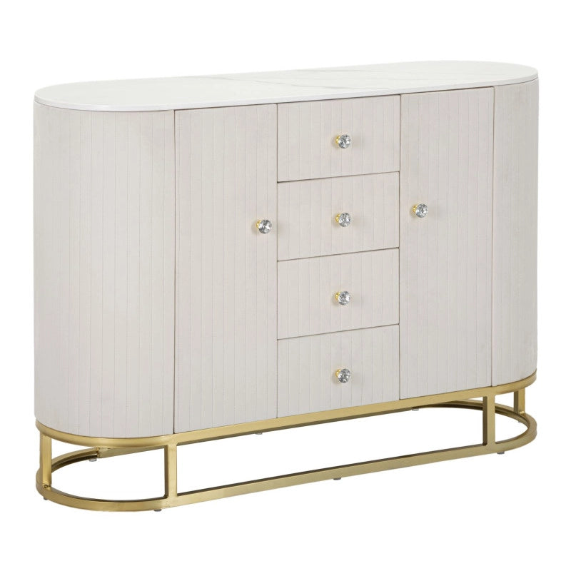 Mobile Montpellier Crema cm 120x40x85