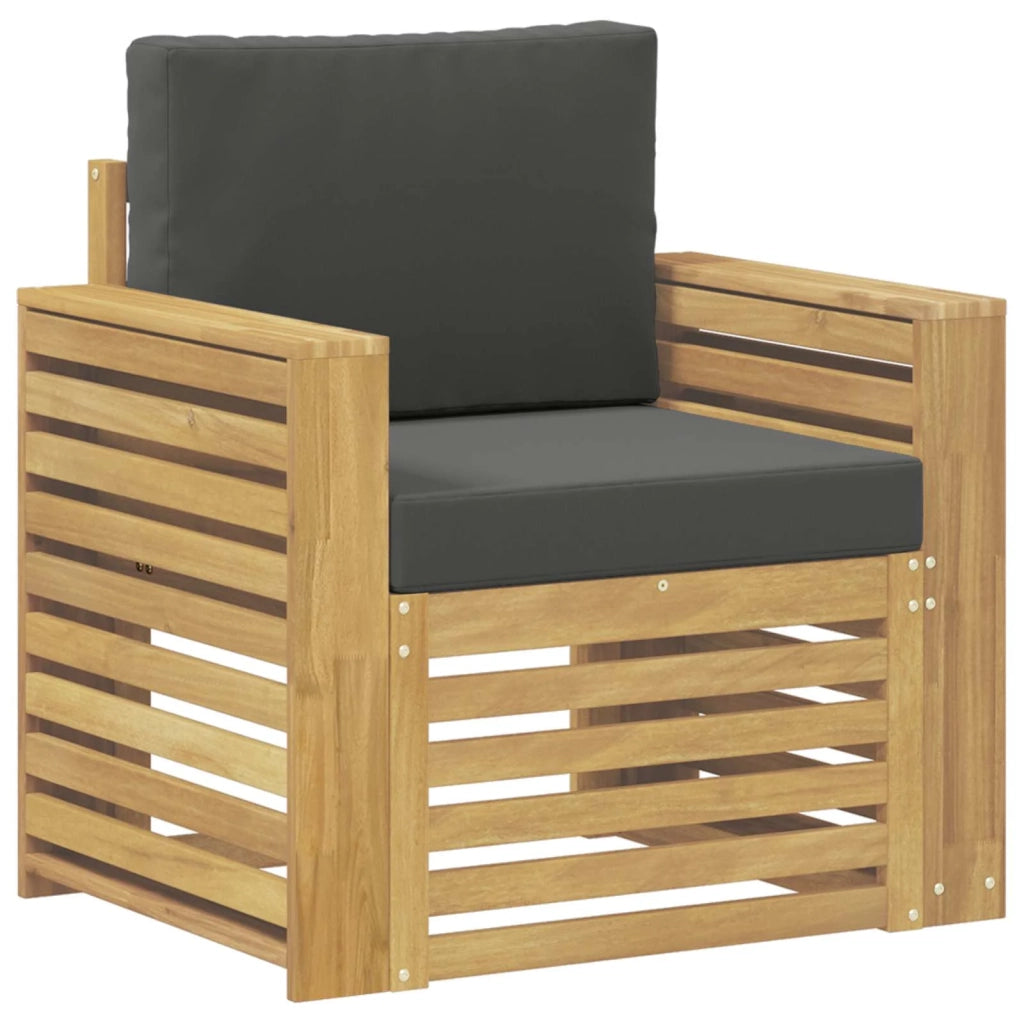 Set di divani da esterno-Sofa da giardino Poliestere Bianco 120056