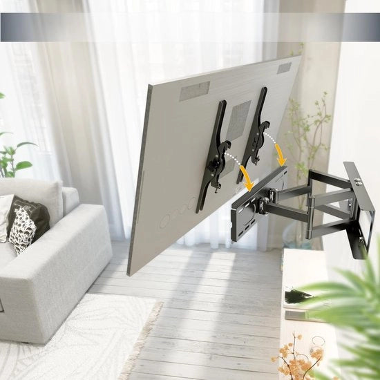 Supporto per schermo pannorabile e inclinabile per televisori da 30 a 65 pollici - Universale - R08 - Massimo 75 kg - VESA 400x400 mm