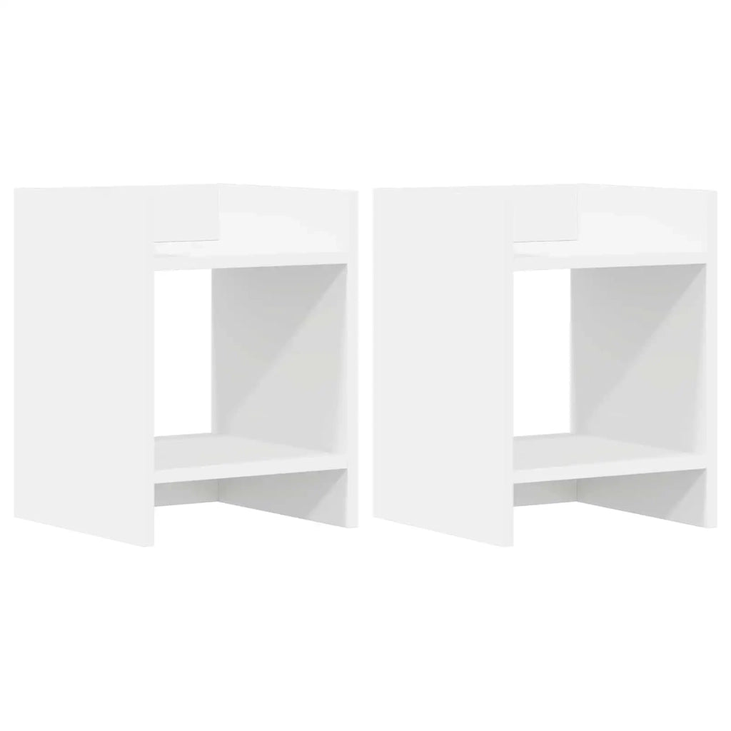 Supporto per piante 2 pcs Bianco 30 x 30 x 40 cm