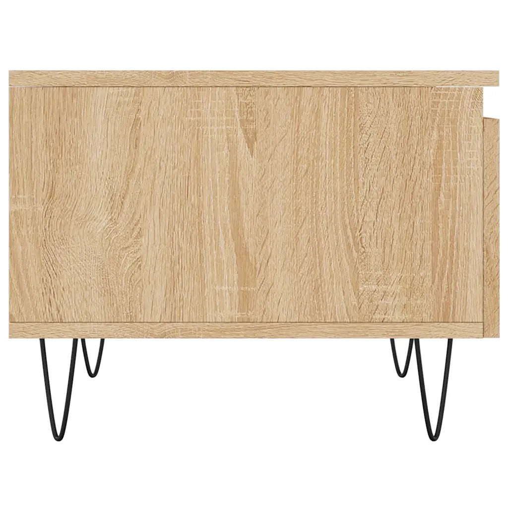 Tavolini Salotto 2pz Rovere Sonoma 50x46x35cm Legno Multistrato 830867