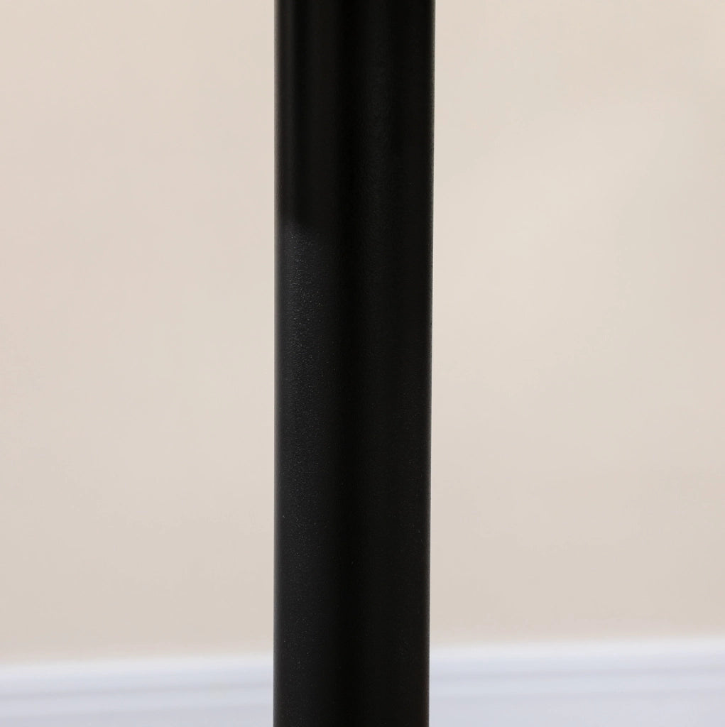 Tavolo da pranzo rotondo salvaspazio nero Ø70 cm