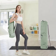 Yogatassa con cinturino e flaconiera, borsa sportiva per donne, cinturino regolabile, allenamento, yogatassa per pilates, yogamat e accessori di yoga