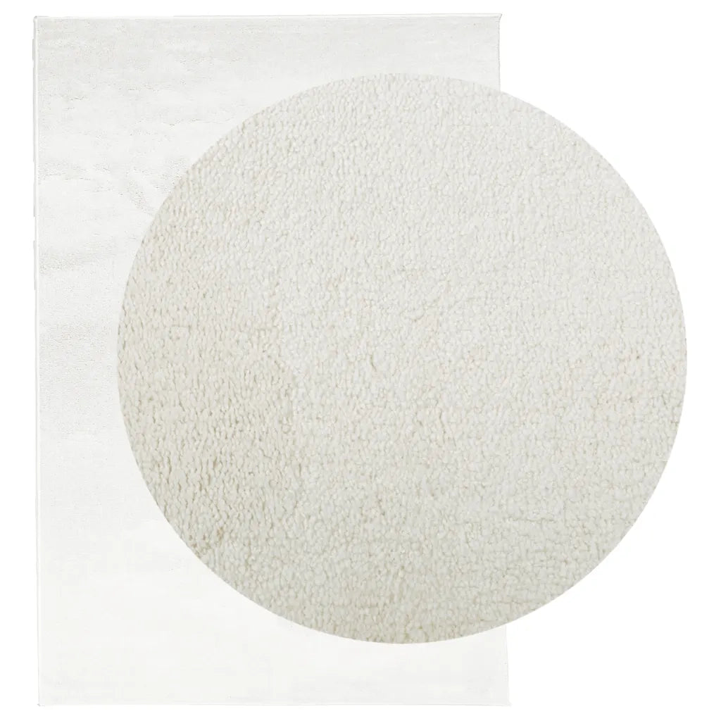 vidaXL Tappeto OVIEDO a Pelo Corto Crema 200x280 cm