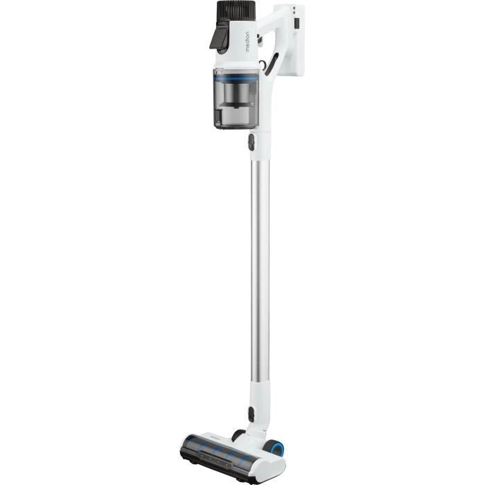 MEDION P400 W - Scopa Senza Fili - Potenza di Aspirazione 26 kPa - Filtro HEPA - Accessori Integrati - 3 Livelli di Potenza