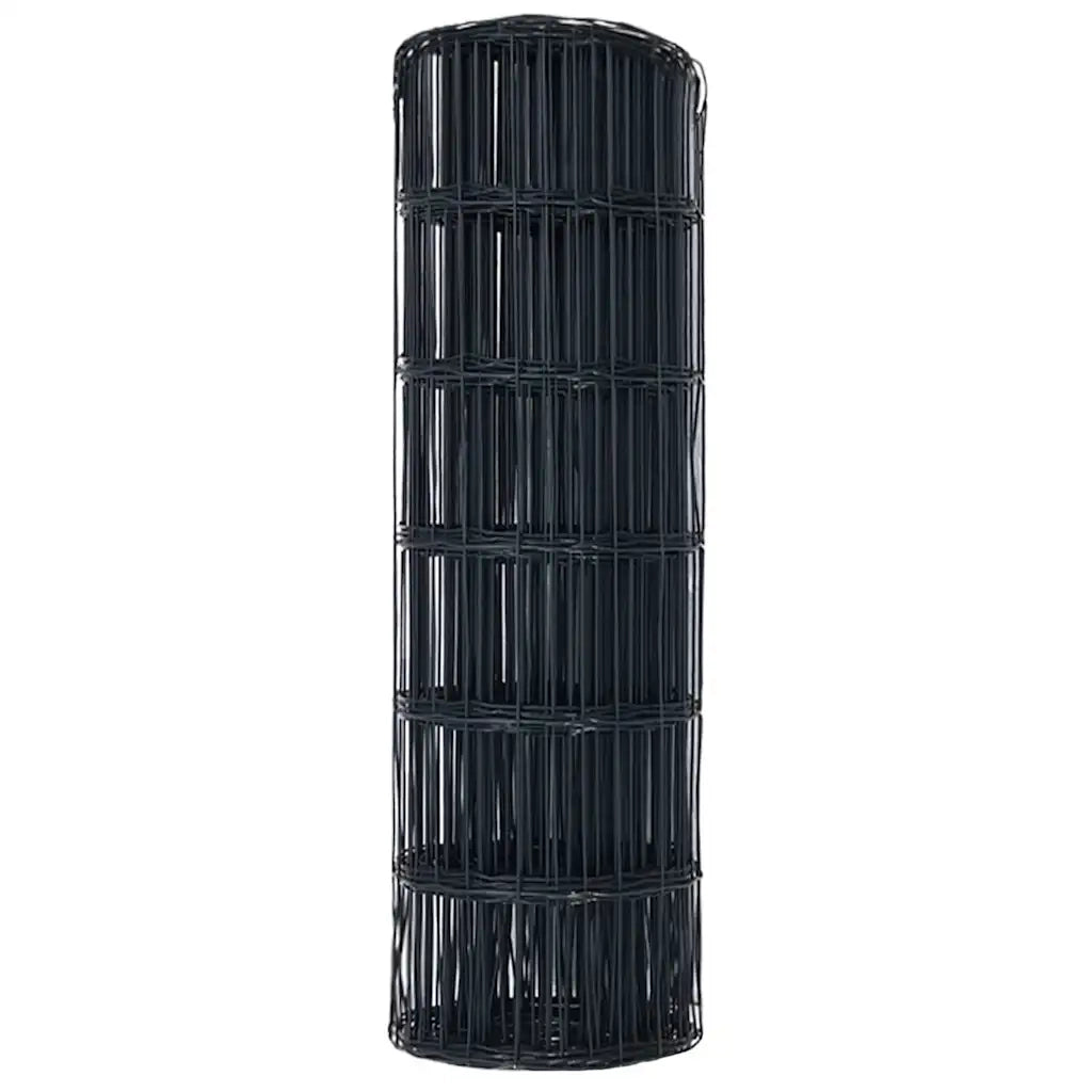 Recinzione Euro Grigio 0,4 x 50 m Ferro rivestito in PVC 42004586