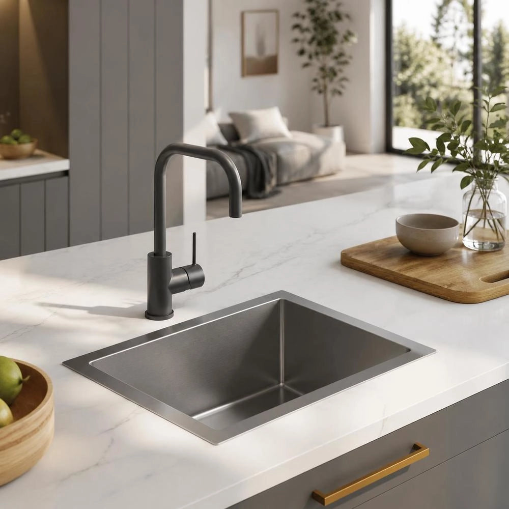 Handmade Stainless Steel Built-in Sink