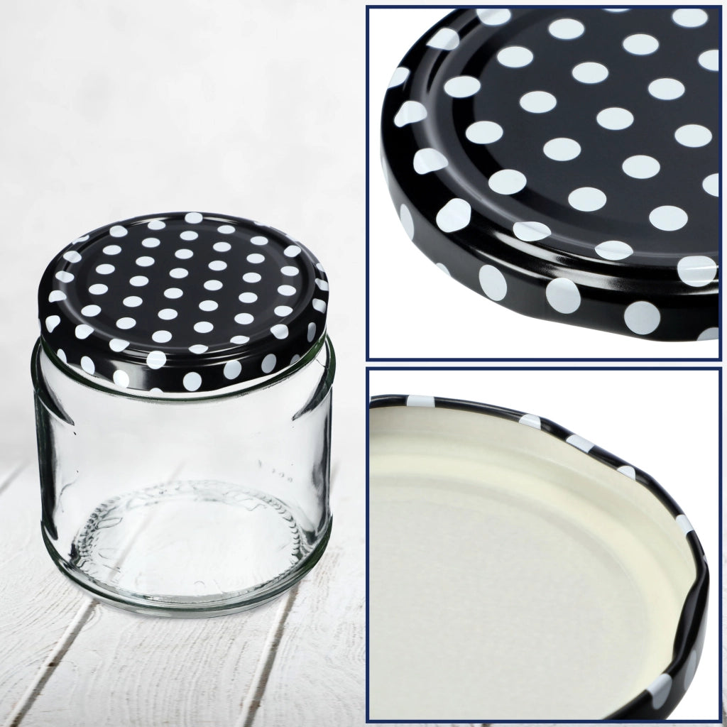 KADAX 50x Jar Caps Fi 82 Tappi per Barattoli Coperchi Conserva