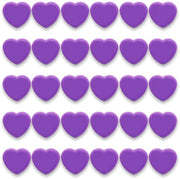 Magnetici per lavagne, 30 pezzi Magnetici forti per frigorifero Magnetici per frigorifero Magnetici minimagnetici Magnetici piccoli Magnetici forti Magnetici per lavagna Magnetici per lavagna scolastica Magnetici per lavagna (cuore, viola)