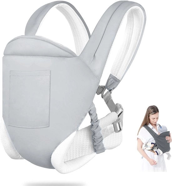 Porta-bambino - Porta-bambino Ergonomico - Porta-bambino da Pettorina - Comfortevole - Porta-bambino da Nascita - Porta-bambino - Porta-bambino per Bambini - Tasche di Stoccaggio