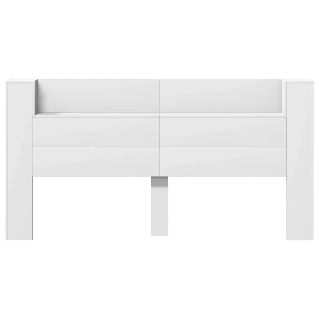 Testiera Bianco 200 x 16,5 x 103,5 cm Legno multistrato 3418700