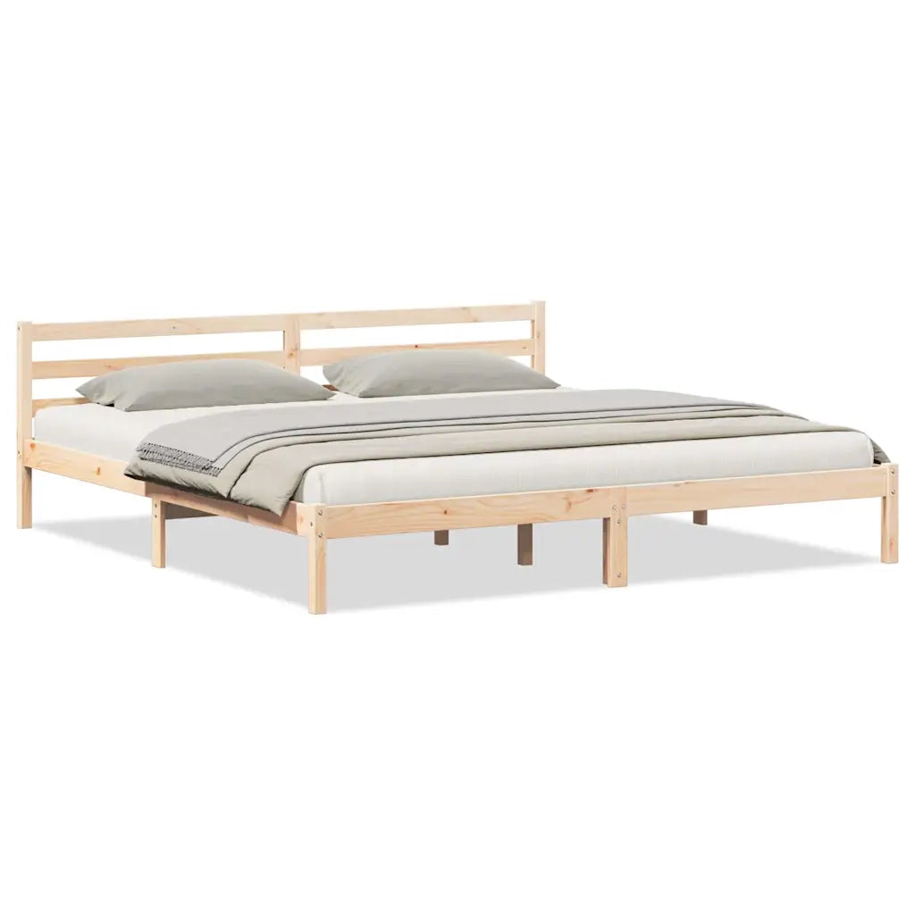 Struttura del letto-Giroletto Marrone 225,5 x 185,5 x 69,5 cm