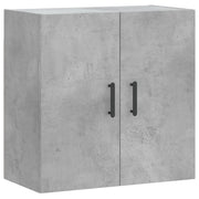 Armadietto a Muro | Mobile a Parete Grigio Cemento 60x31x60 cm in Legno Multistrato
