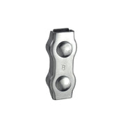 Morsetto "Duplex" per funi Ã˜ 8 mm. acciaio zincato
