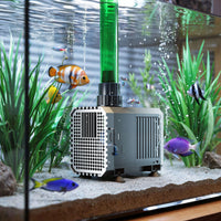 CHJ-3000 Pompa da Laghetto, 3000 l/h 55 W, controllo del flusso, per circolazione acqua