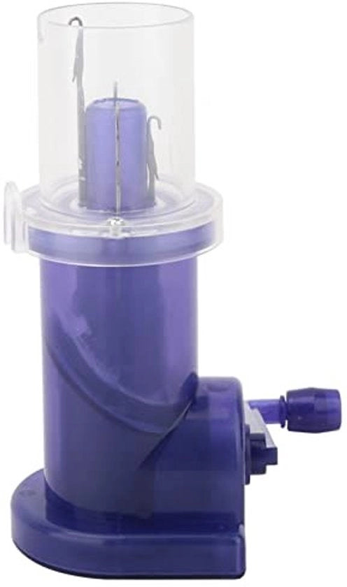 Macchina a Maglia Automatica a Mano - Portatile - ABS/Laccato in Acciaio Inossidabile - Maglia a Icord - Dimensioni Compresse 14,1x9,6x6,1 cm - Manuale a Mano