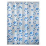 TENDA DOCCIA IN PEVA 'ORBITA' 180x200 cm Azzurro - GEDY