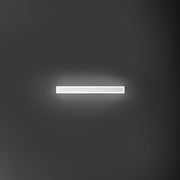 Applique Moderna Wally Alluminio Bianco Acrilico Led 19W 3000K