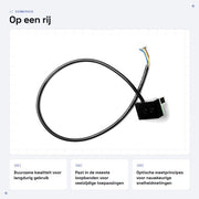Cintura di allenamento universale - Sensore di velocità 3Pin/4Pin - Duraturo - Accessori - Pezzi di ricambio - Qualità premium