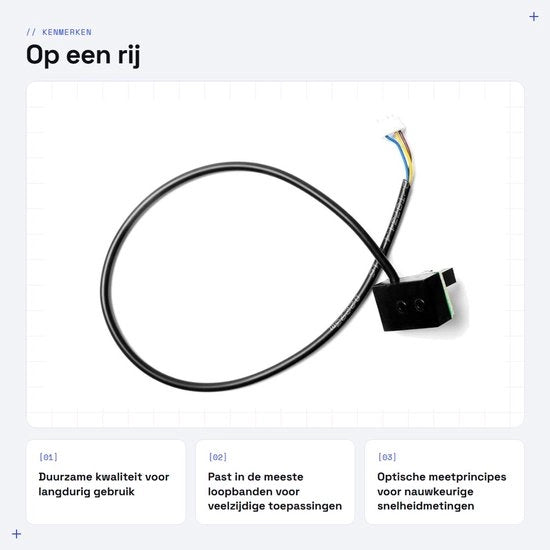 Cintura di allenamento universale - Sensore di velocità 3Pin/4Pin - Duraturo - Accessori - Pezzi di ricambio - Qualità premium