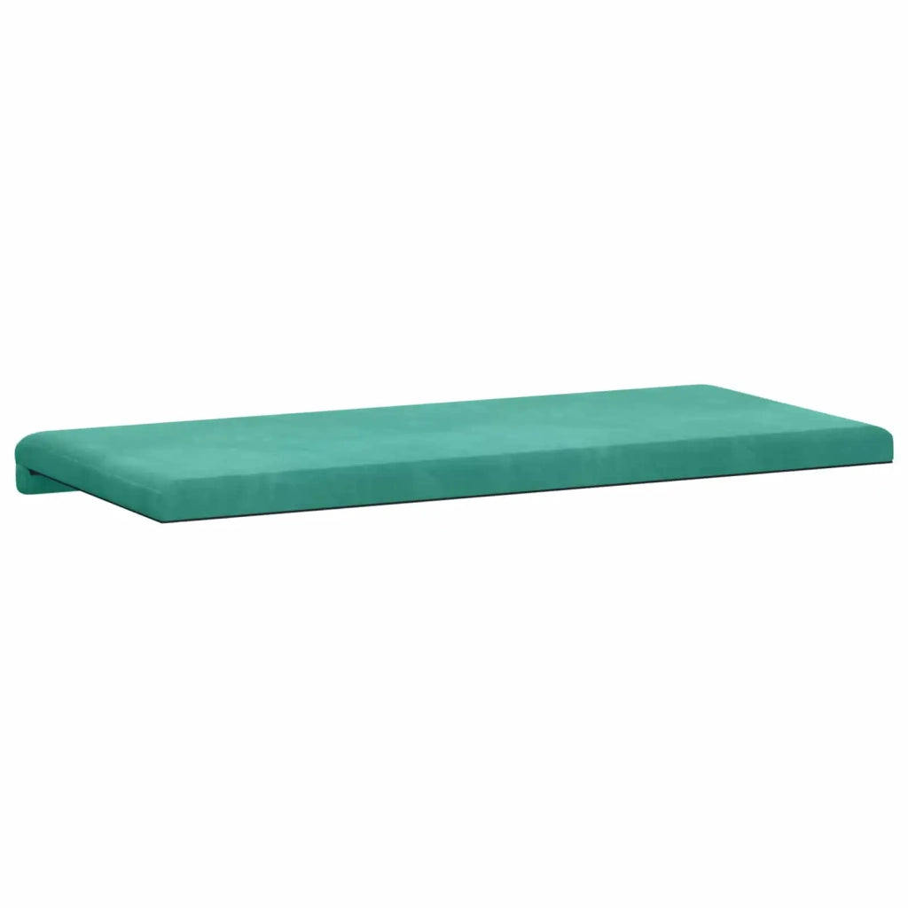 Cuscino per panchina Velluto (V) Turchese Profondità 35 cm 42043262