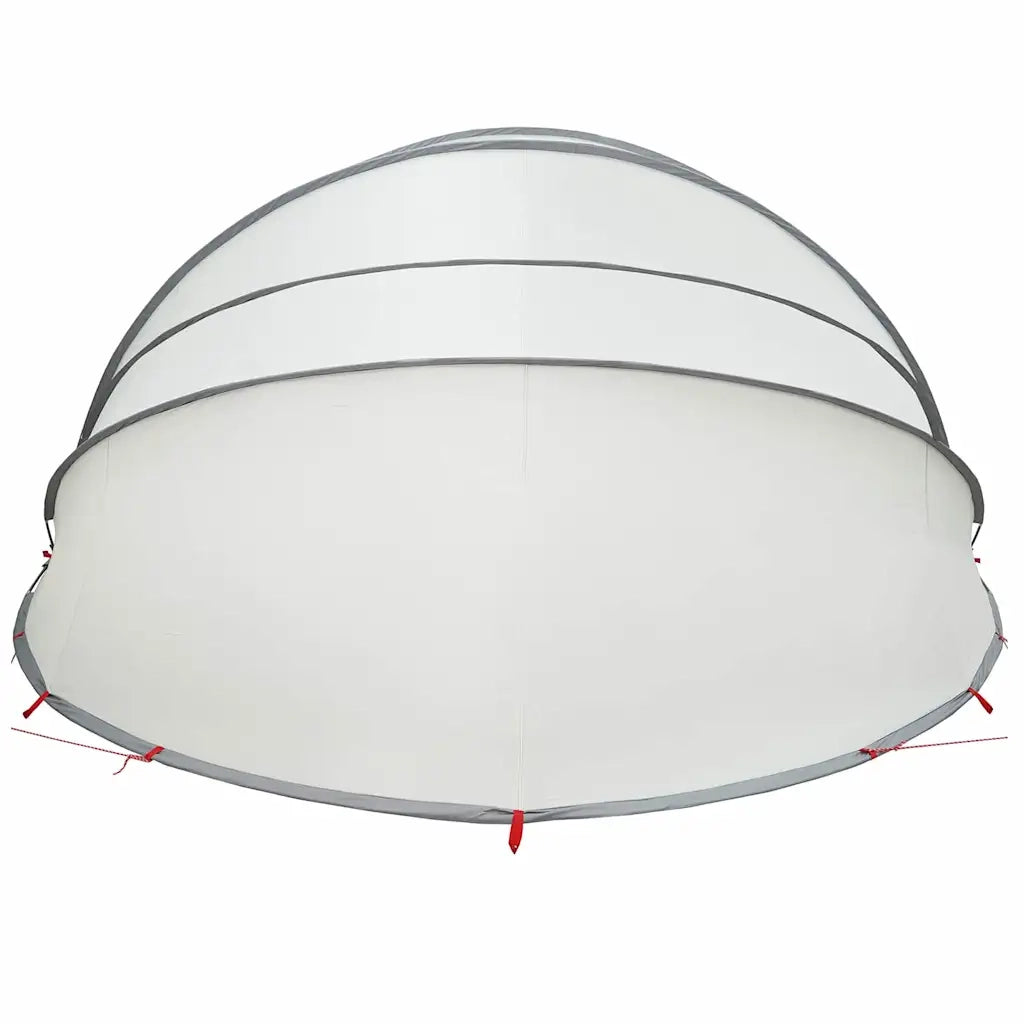 Dome Piscina Grigio e arancione 592 x 590 x 275 cm