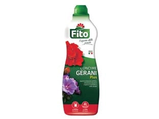 CONCIME MINERALE PER GERANI- - lt.1 in flacone - 2 pezzi FITO
