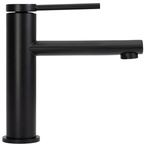 Rubinetto Da Lavabo Rea Oval Black Low