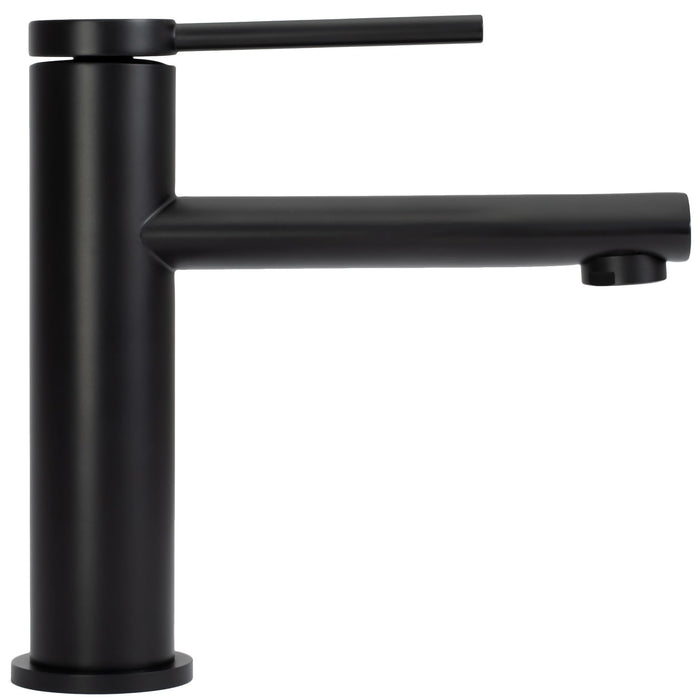 Rubinetto Da Lavabo Rea Oval Black Low