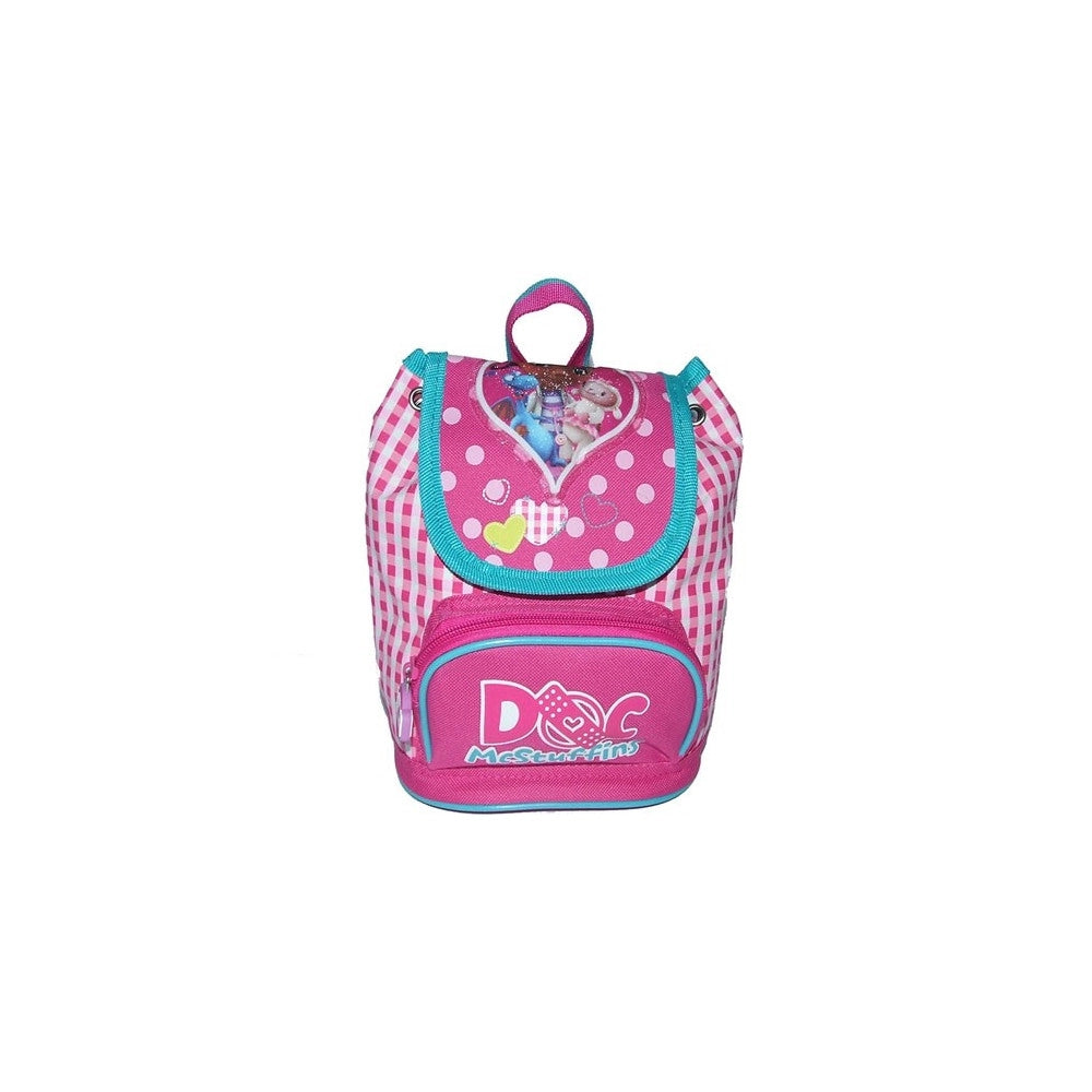 Trade Shop - Zaino Scuola Asilo E Tempo Libero In Tessuto Disney Zainetto Dottoressa Peluche -