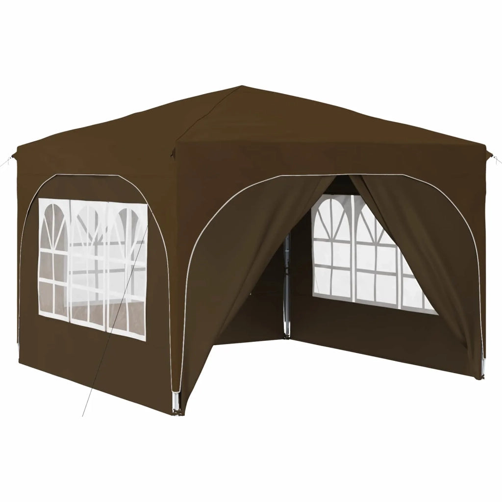 Tenda per feste a pop-up 290 x 290 x 245 cm Tortora 42019872