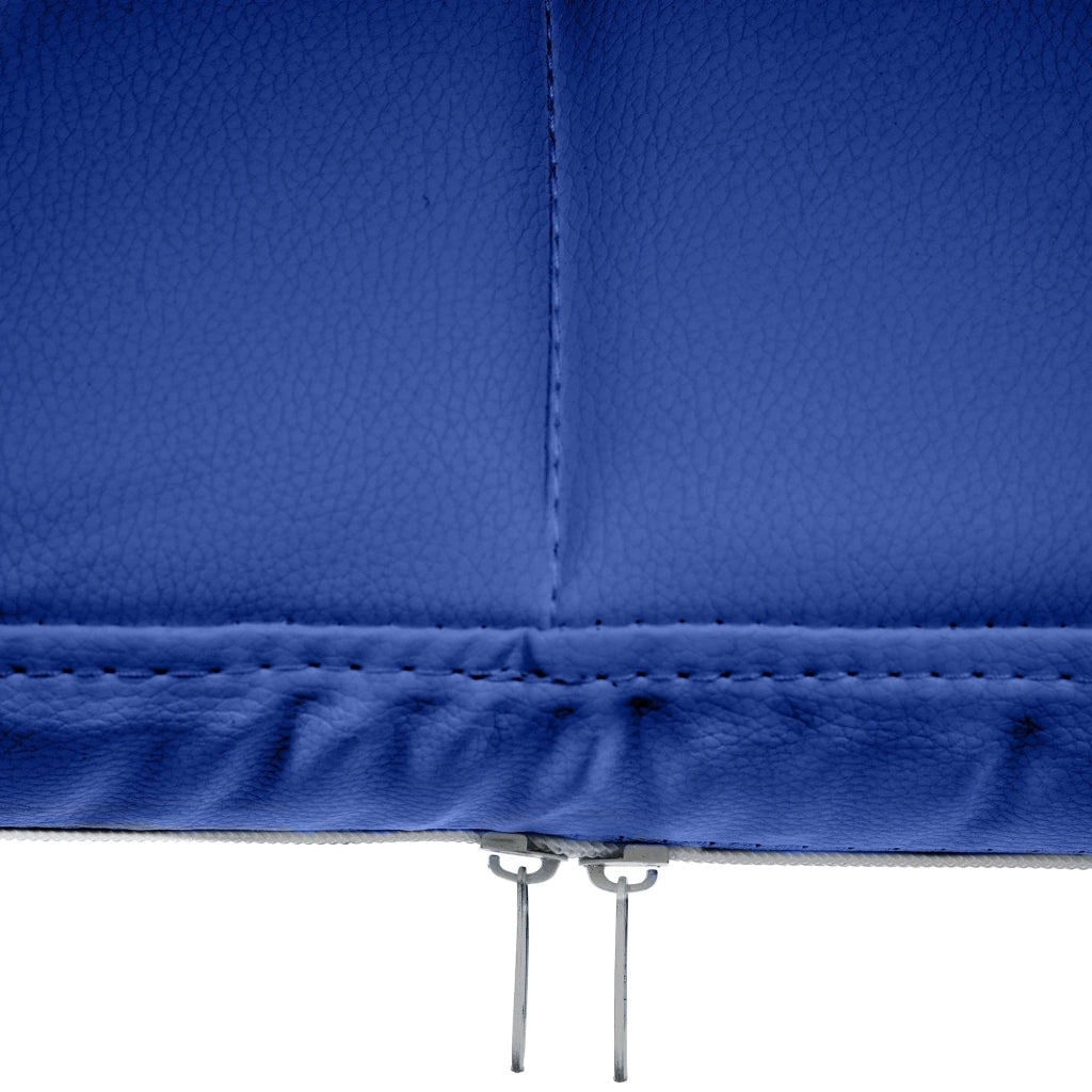 Sedia Visitatore Canada B in Similpelle blu