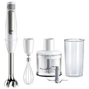 Braun MQ7035IW MultiQuick 7 Frullatore ad immersione 1000W PowerBell Vplus tritatutto 0,5L bicchiere 0,6L frusta colore Bianco