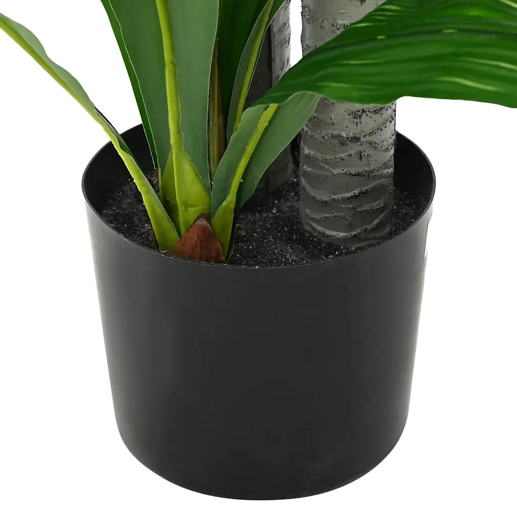 vidaXL Albero di Dracaena Artificiale 36 Foglie 120 cm Verde
