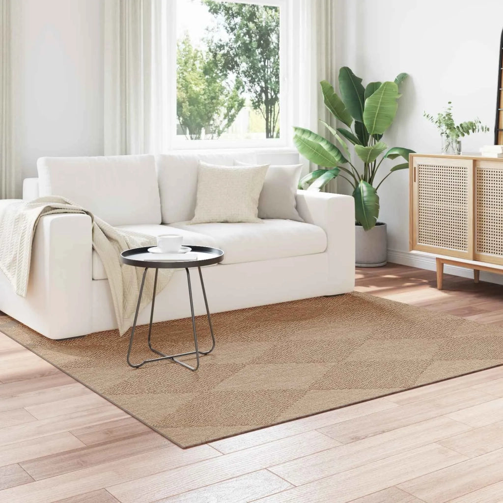 Tappeti per area Quadrato AGIRA Naturale 240 x 240 cm