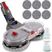 Sbattitore elettrico per la pulizia - Macchina per pulire - Per bagno cucina - Diversi accessori - Bagno/Cucina/Auto - Senza fili