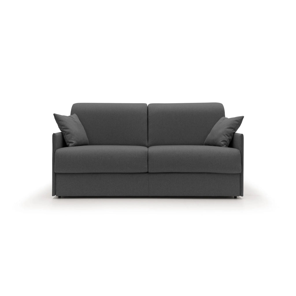 Evans Divano letto matrimoniale in tessuto impermeabile T13 189 cm (mat. 160x197) antracite