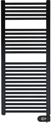 Riscaldatore elettrico a mano Aura 78.6x40cm 300W 230V 50Hz in acciaio nero con superficie in materiale a grana fine