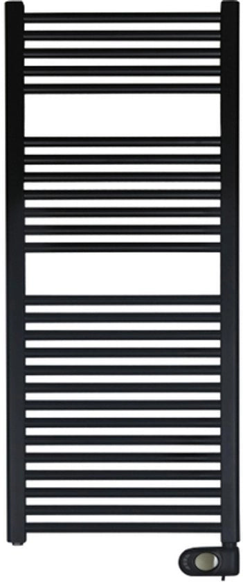 Riscaldatore elettrico a mano Aura 78.6x40cm 300W 230V 50Hz in acciaio nero con superficie in materiale a grana fine