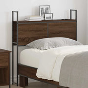 vidaXL Testata contenitore Rovere marrone 90 cm Legno multistrato