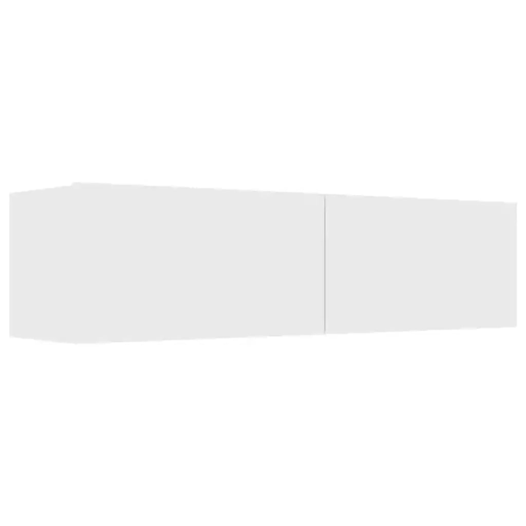 Mobile TV | Armadietto TV | Mobile Porta TV Bianco 120x30x30 cm in Legno Multistrato