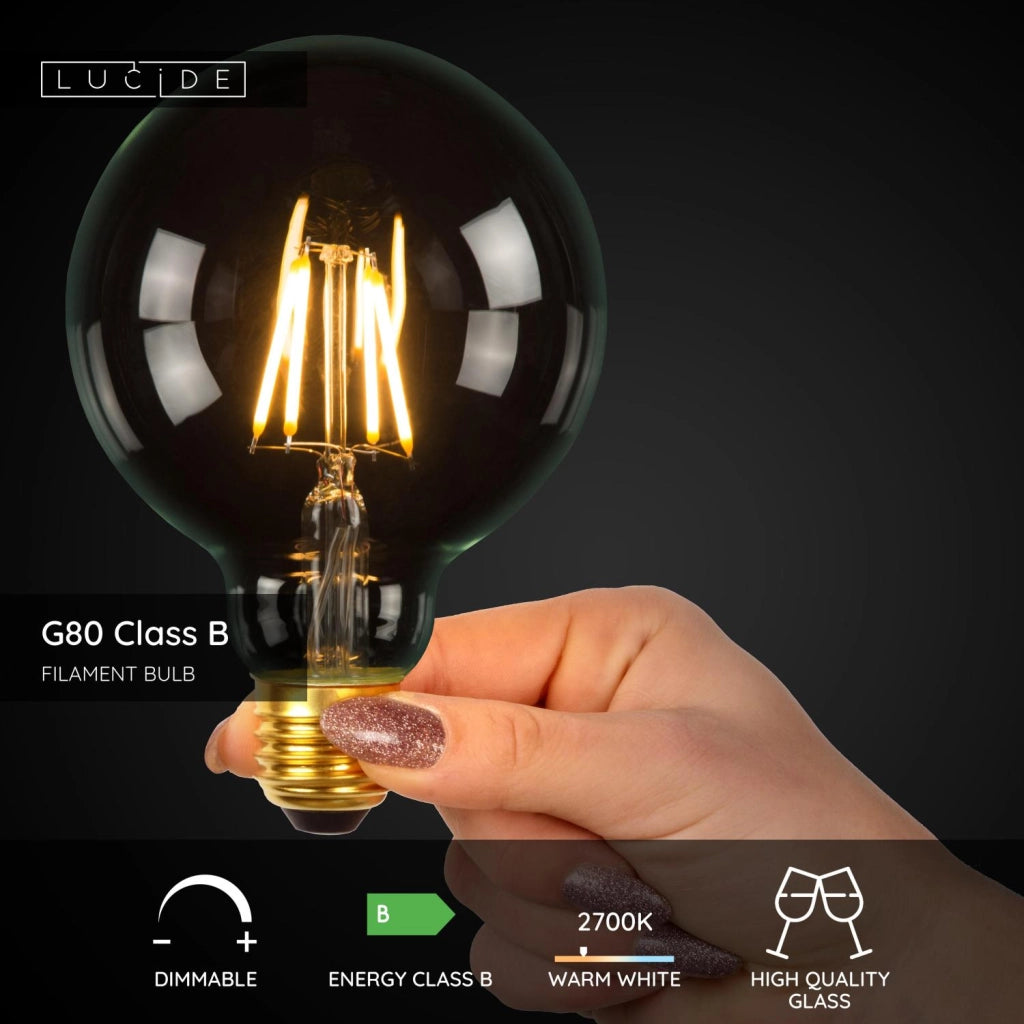 Lampadina LED filamento E27 7W 2700K 1300lm Lucide