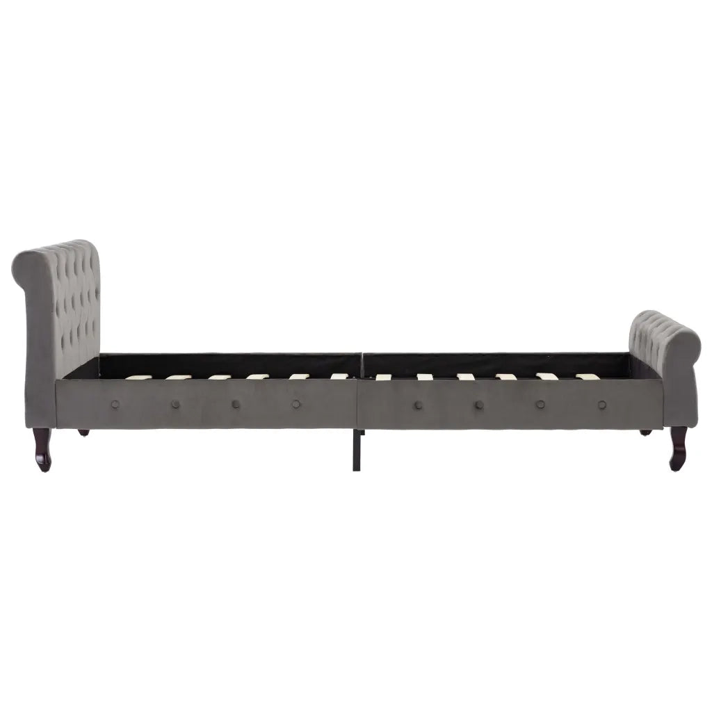 Giroletto Grigio in Velluto 100x200 cm 288558