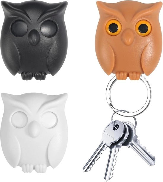 Sleutelhangers magnetici Ombrello - Set da 3 - Decorativi Porta chiavi per Casa e Ufficio