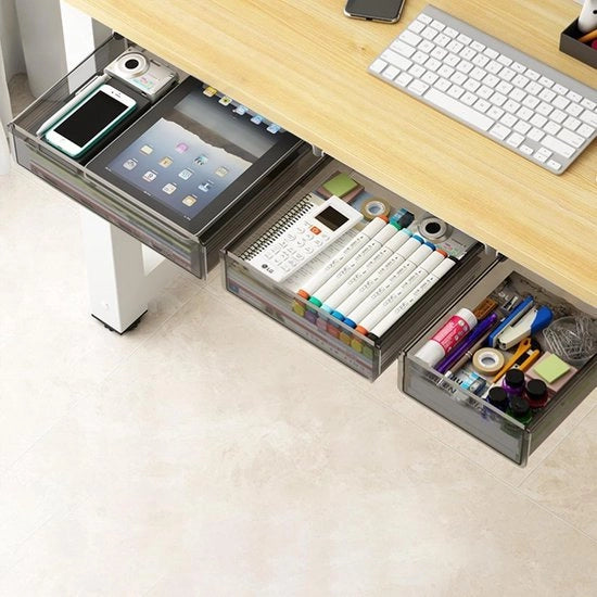 Organizzatore per Cassetto da Ufficio - Risparmiatore di Spazio per Ufficio - 3 Pezzi