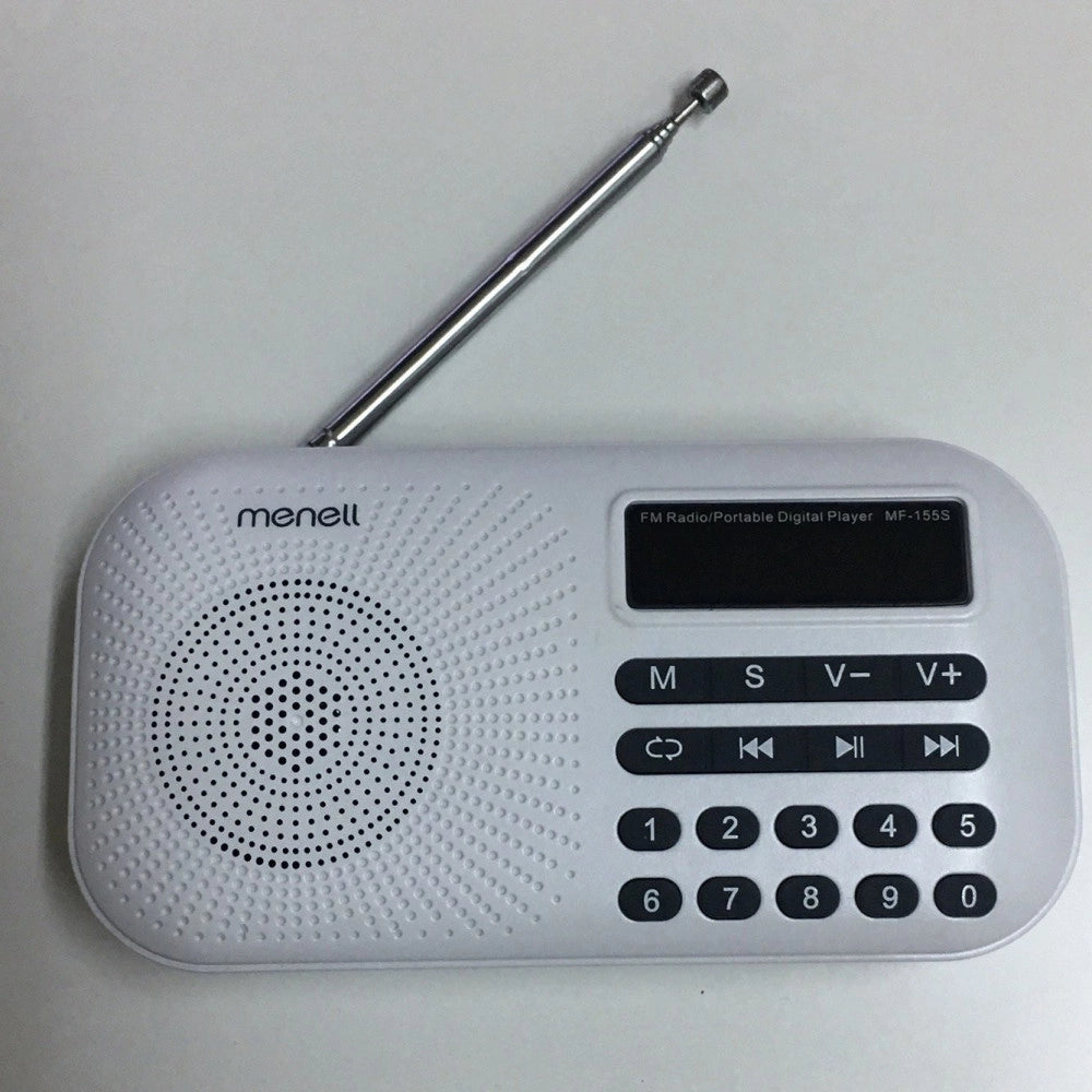 Trade Shop - Radio Portatile Design 155s Cassa Speaker Tf Card Usb Fm Batterie Tascabile -
