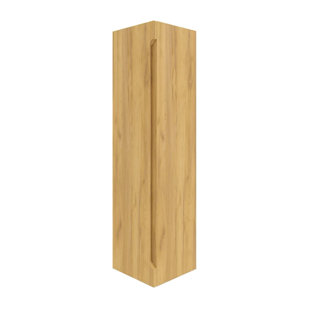 Colonna bagno sospesa 120cm rovere chiaro | Bako