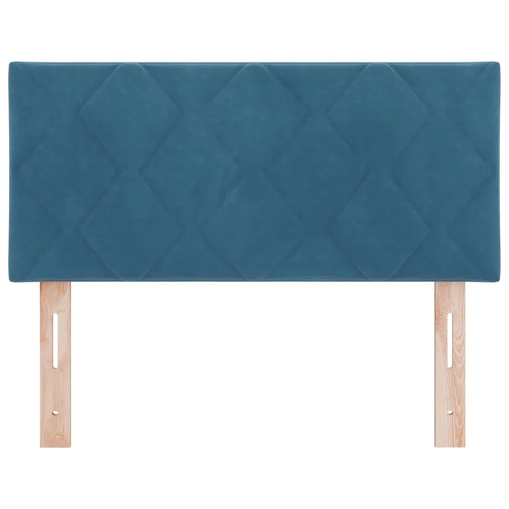 Testiera LED Blu Scuro 100 cm Velluto 3338211