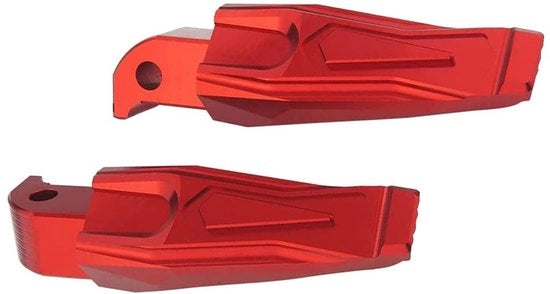 Sostegno per pedale in lega di alluminio - Adatto per Yamaha Tmax 530/Tmax 500 - XP 530/XP 500 - MT-07/MT-09 - Resistenze elevate e durata eccezionale - Supporto pedana