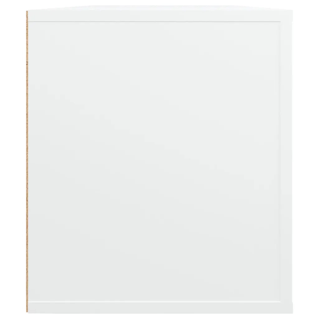 Mobile Porta TV Bianco 100x35x40 cm in Legno Multistrato 823091